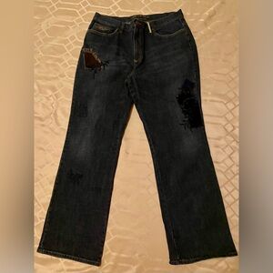 Ralph Lauren Black Embellished Jeans